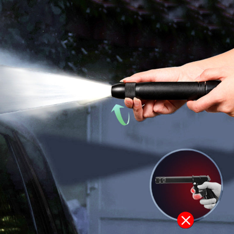 Moonval Metal Garden Spray Wand Nozzle, Long Reach High-Pressure Watering Sprayer for Lawn & Garden