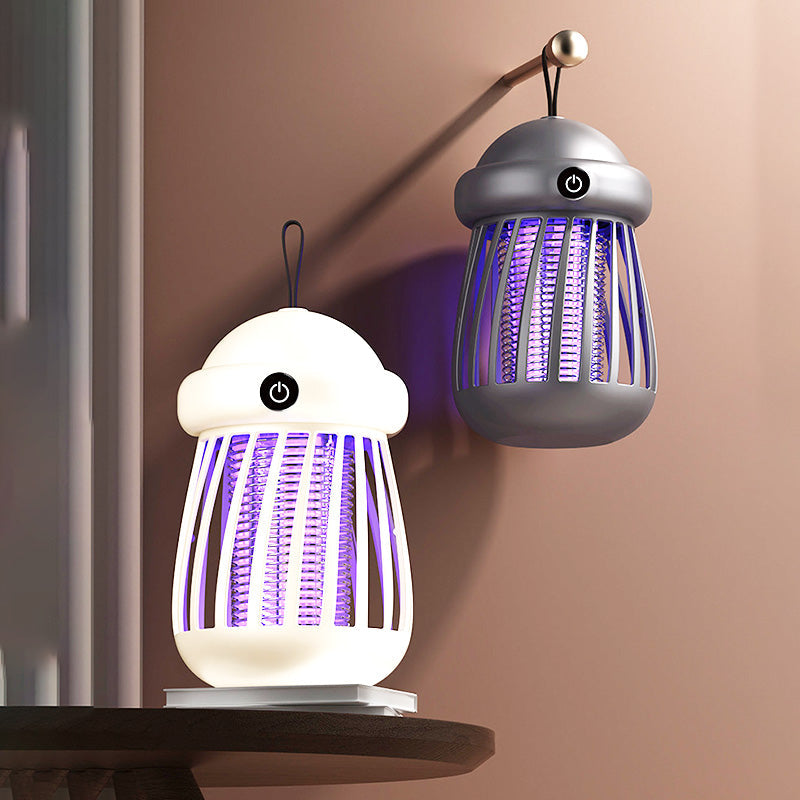 Moonval Rechargeable USB Bug Zapper, Portable Electric Insect Killer for Indoor & Outdoor Use
