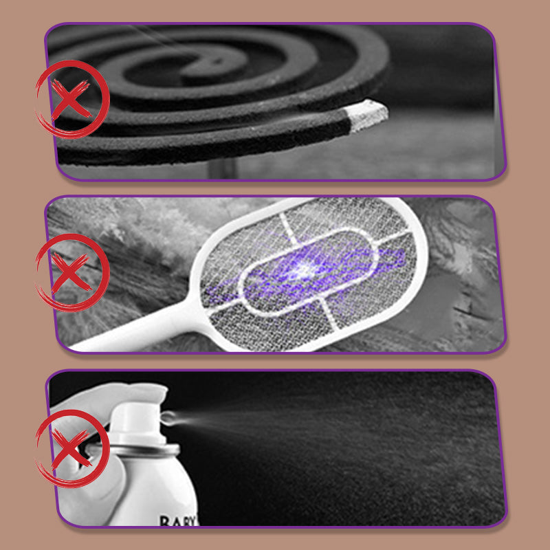 Moonval Rechargeable USB Bug Zapper, Portable Electric Insect Killer for Indoor & Outdoor Use
