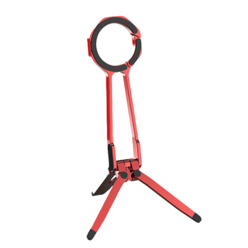 Moonval 4-in-1 Magnetic Phone Stand, Foldable MagSafe Tripod with Carabiner Clip