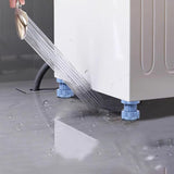 Moonval Adjustable Washing Machine Riser Pads, Anti-Vibration Height Extenders (Set of 4)