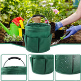 Moonval Gardening Tool Storage Bag, Foldable Organizer with Pockets and Carry Handle