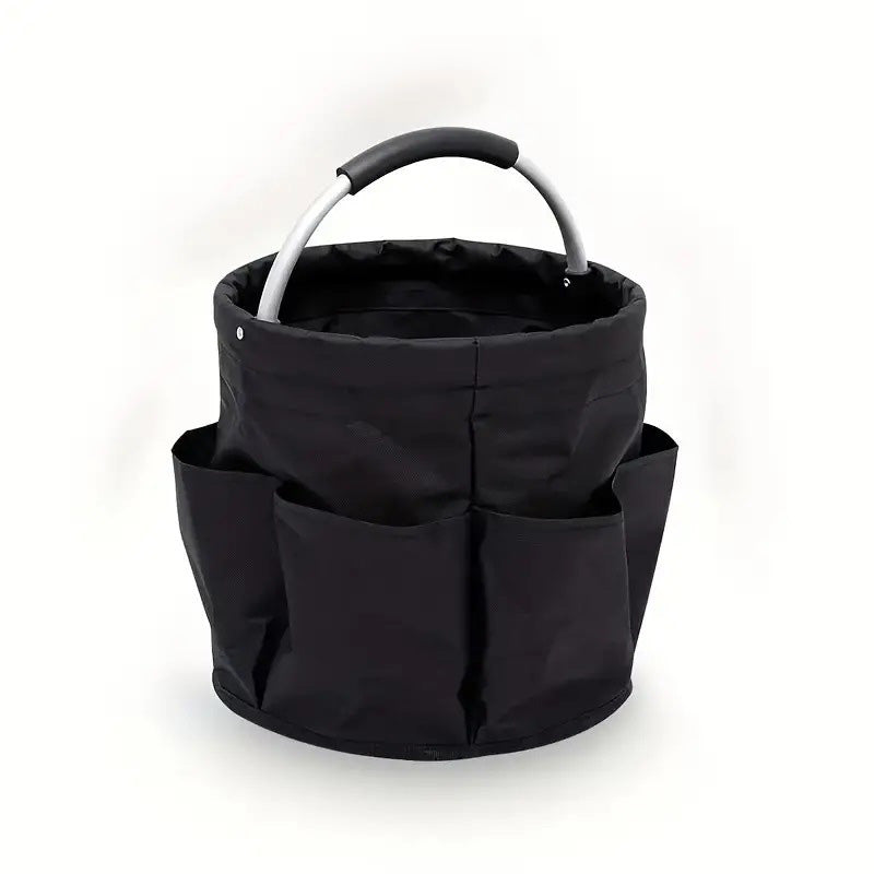 Moonval Gardening Tool Storage Bag, Foldable Organizer with Pockets and Carry Handle