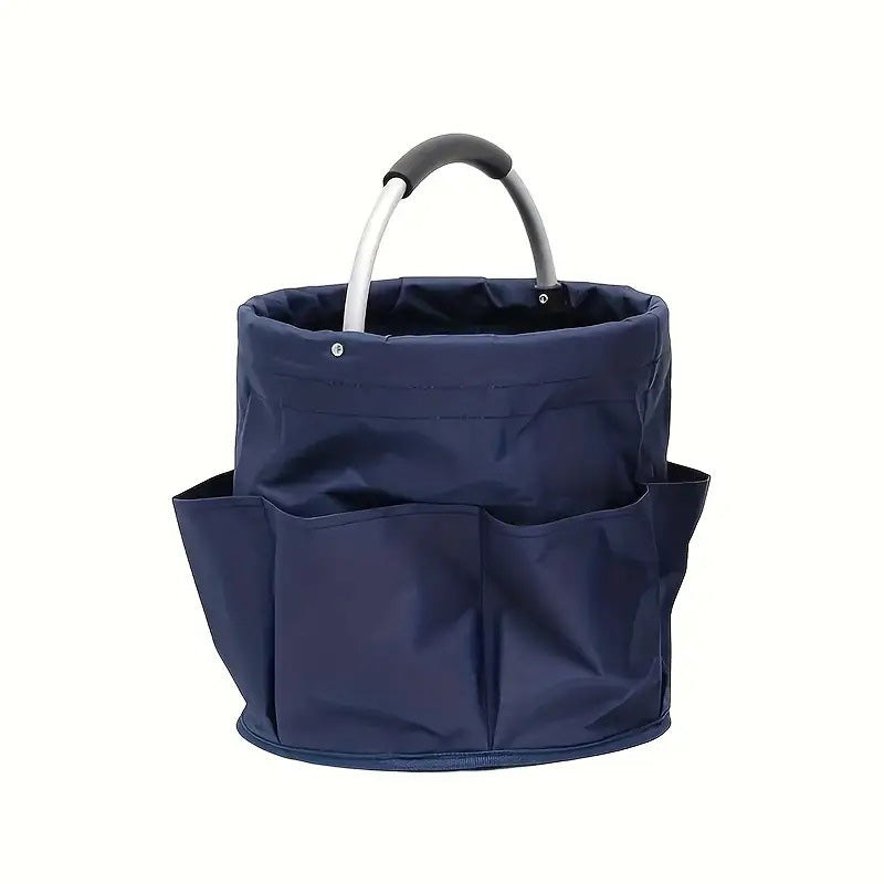 Moonval Gardening Tool Storage Bag, Foldable Organizer with Pockets and Carry Handle