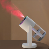Moonval 2-in-1 Star Projector & Humidifier, LED Galaxy Night Light with Cool Mist Diffuser