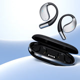 Moonval Open-Ear Wireless Earbuds, Bluetooth Headphones with LED Display & Long Battery Life