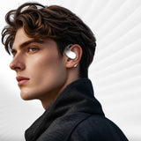 Moonval Open-Ear Wireless Earbuds, Bluetooth Headphones with LED Display & Long Battery Life