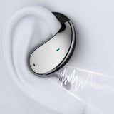 Moonval Open-Ear Wireless Earbuds, Bluetooth Headphones with LED Display & Long Battery Life