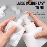 Moonval Travel Toiletry Bottles Set, 10-Piece Refillable Leakproof Containers for Toiletries & Cosmetics