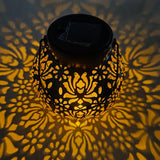 Moonval Solar Hanging Lantern, IP44 Outdoor LED Light with Automatic Dusk Sensor