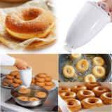 Moonval Donut Batter Dispenser, Manual Pancake & Pastry Batter Pourer for Baking
