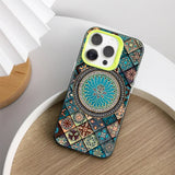 Moonval Mandala Phone Case, Vibrant Protective Shockproof Cover for iPhone & Android