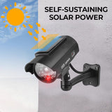 Moonval Solar Security Camera, Wireless Outdoor Surveillance Camera with Solar Charging & Motion Detection