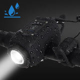 Moonval Bike Headlight with Horn, USB Rechargeable Waterproof Bicycle Light & Remote Control