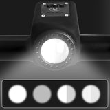 Moonval Bike Headlight with Horn, USB Rechargeable Waterproof Bicycle Light & Remote Control