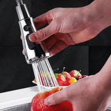 Moonval Splash-Proof Faucet Extender, 9-Joint Swivel Sink Sprayer for Kitchen & Bathroom Faucets