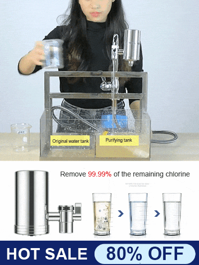 Moonval Stainless Steel Faucet Cleaner, Drill-Free Household Tap Cleaning & Rinsing Attachment