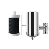 Moonval Stainless Steel Faucet Cleaner, Drill-Free Household Tap Cleaning & Rinsing Attachment