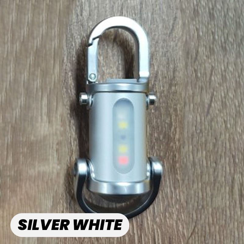 Moonval Mini Keychain Flashlight, 1200LM Super Bright Waterproof LED Pocket Torch