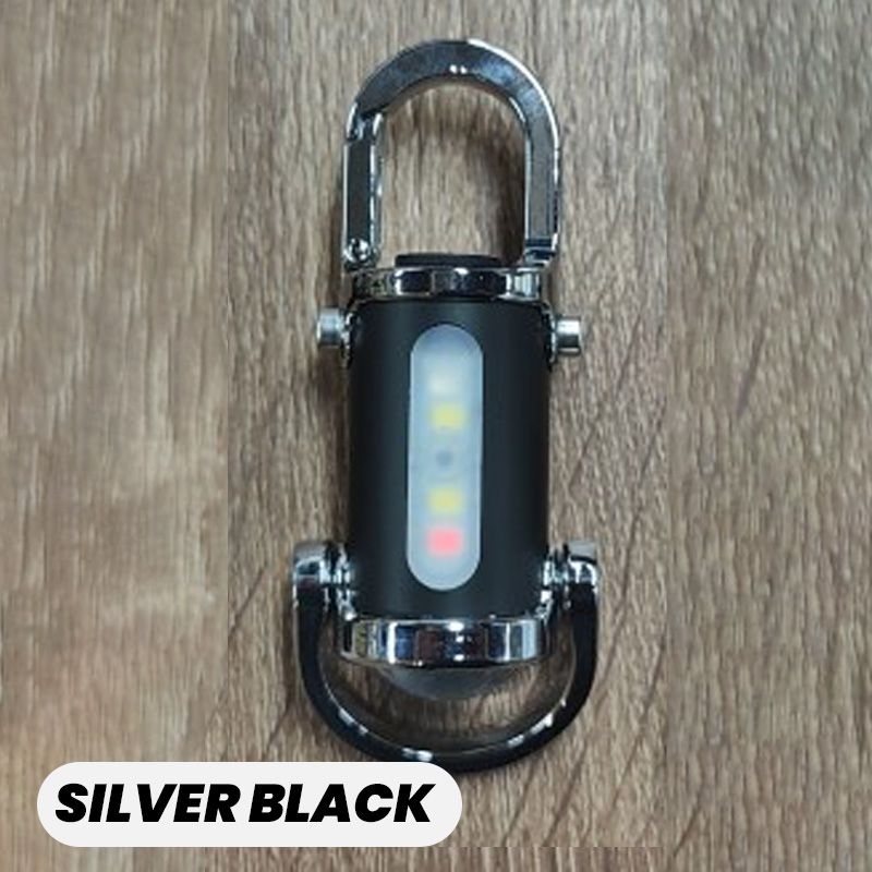 Moonval Mini Keychain Flashlight, 1200LM Super Bright Waterproof LED Pocket Torch