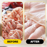 Moonval Poultry Processing Tool, Stainless Steel Chicken Intestine Opener for Kitchen Food Prep