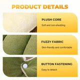Moonval Plush Pet Cave Bed, Warm Cozy Hooded Cat & Dog Sleeping Nest with Soft Cushion