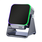 Moonval 5-in-1 Bluetooth Speaker with Phone Stand, Wireless RGB Speaker & Phone Holder