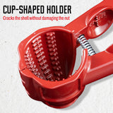 Moonval Manual Nutcracker, Heavy-Duty Handheld Nut Shell Cracker for Walnuts & Pecans