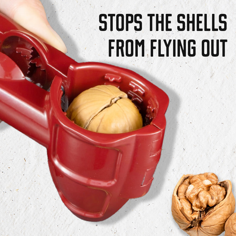 Moonval Manual Nutcracker, Heavy-Duty Handheld Nut Shell Cracker for Walnuts & Pecans