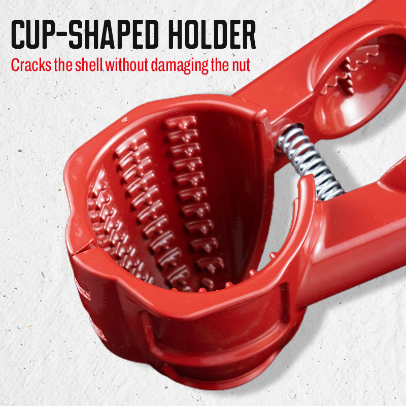 Moonval Manual Nutcracker, Heavy-Duty Handheld Nut Shell Cracker for Walnuts & Pecans
