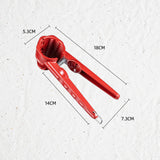 Moonval Manual Nutcracker, Heavy-Duty Handheld Nut Shell Cracker for Walnuts & Pecans
