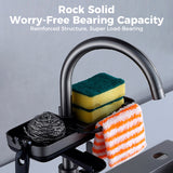 Moonval Sink Drying Rack, Over-the-Sink Dish Drainer with Faucet Stand for Kitchen Organization