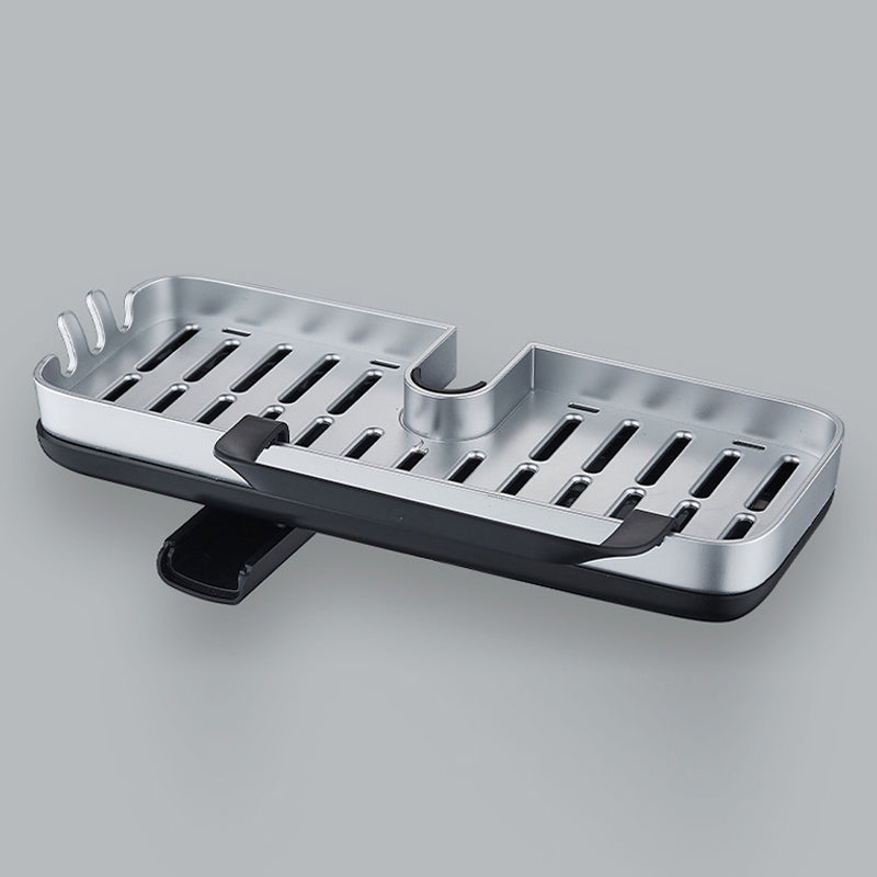 Moonval Sink Drying Rack, Over-the-Sink Dish Drainer with Faucet Stand for Kitchen Organization