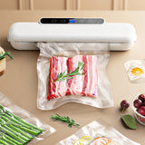Moonval Food Bag Sealer, Portable Kitchen Heat Sealer for Freshness & Airtight Food Storage