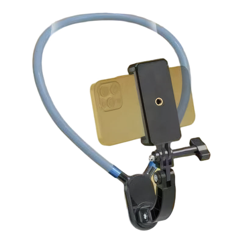 Moonval Magnetic Neck Phone Holder, Hands-Free Flexible Mount for Smartphones