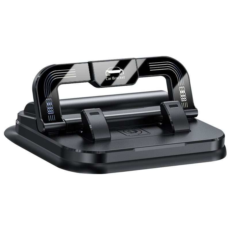 Moonval 360° Rotating Foldable Phone Stand, Adjustable Desktop Holder for Smartphones & Tablets