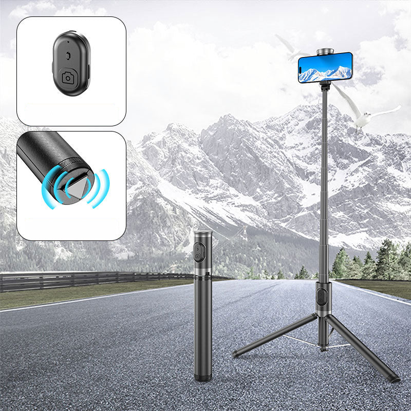 Moonval Extendable Selfie Stick Tripod, Bluetooth Remote Phone Stand for iPhone & Android