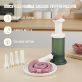 Moonval Manual Sausage Stuffer, Household Meat Sausage Maker for Homemade Sausages