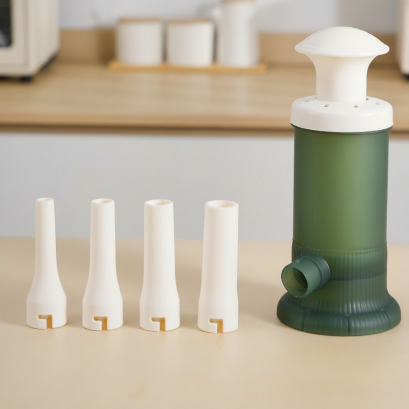 Moonval Manual Sausage Stuffer, Household Meat Sausage Maker for Homemade Sausages