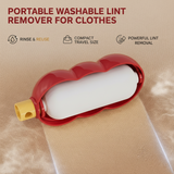 Moonval Lint Remover, Portable Washable Fabric Shaver for Clothes & Upholstery