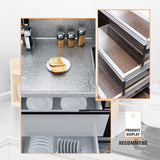 Moonval Peel and Stick Backsplash Wallpaper, Waterproof Self-Adhesive Kitchen Wall Covering