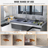 Moonval Peel and Stick Backsplash Wallpaper, Waterproof Self-Adhesive Kitchen Wall Covering