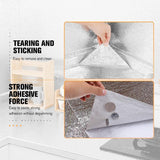 Moonval Peel and Stick Backsplash Wallpaper, Waterproof Self-Adhesive Kitchen Wall Covering