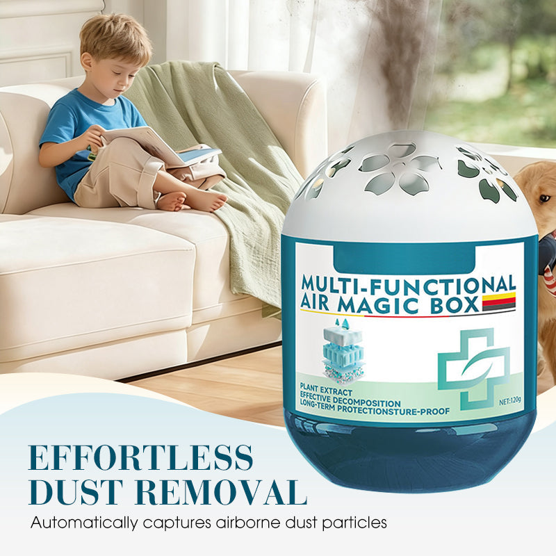 Moonval Air Purifier Dust Collector, Portable Indoor Dust Removal Box for Home & Office