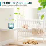 Moonval Air Purifier Dust Collector, Portable Indoor Dust Removal Box for Home & Office