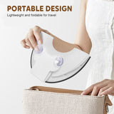 Moonval Portable Foldable Toilet Seat, Travel Potty Training Seat for Toddlers & Kids