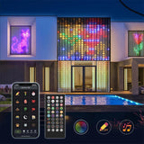 Moonval LED Curtain Lights, Waterproof Decorative String Lights for Indoor & Outdoor Décor