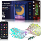 Moonval LED Curtain Lights, Waterproof Decorative String Lights for Indoor & Outdoor Décor