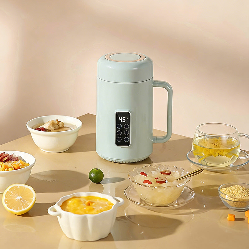 Moonval Portable Electric Kettle, Multi-Function Travel Water Boiler with Fast Heating