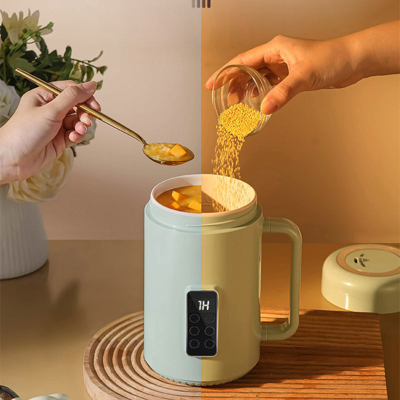 Moonval Portable Electric Kettle, Multi-Function Travel Water Boiler with Fast Heating